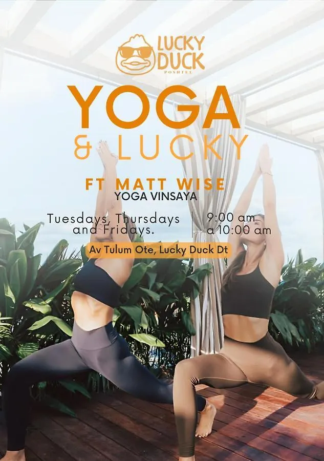 Lucky Duck Dt Hotel Tulum 4*,
